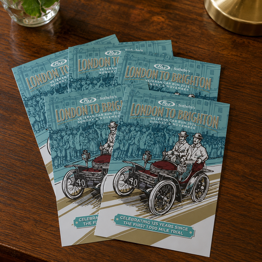 2025 Veteran Car Run Postcards (Pack of 5)
