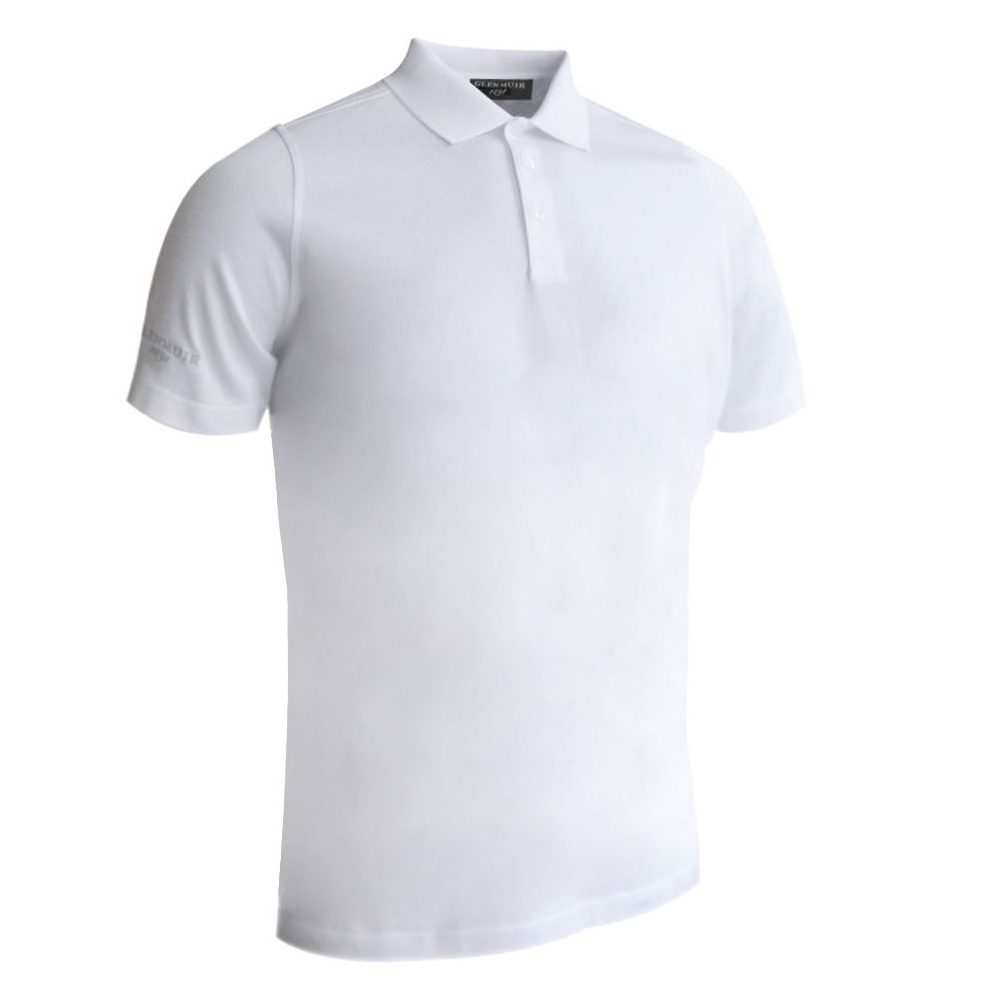 Glenmuir Tarth White Polo Shirt
