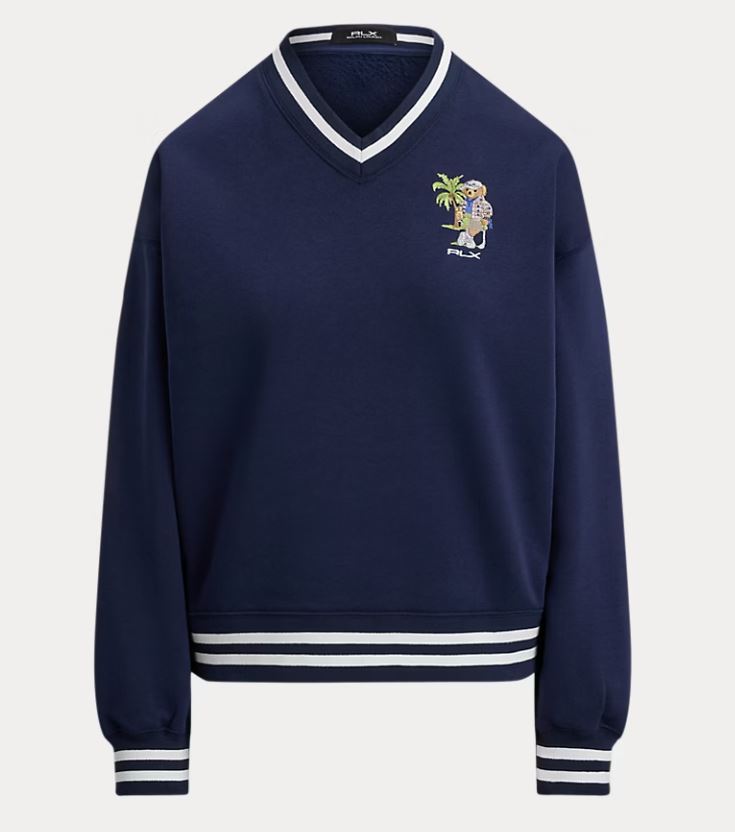 Ralph Lauren RLX Polo Bear V-Neck Pullover