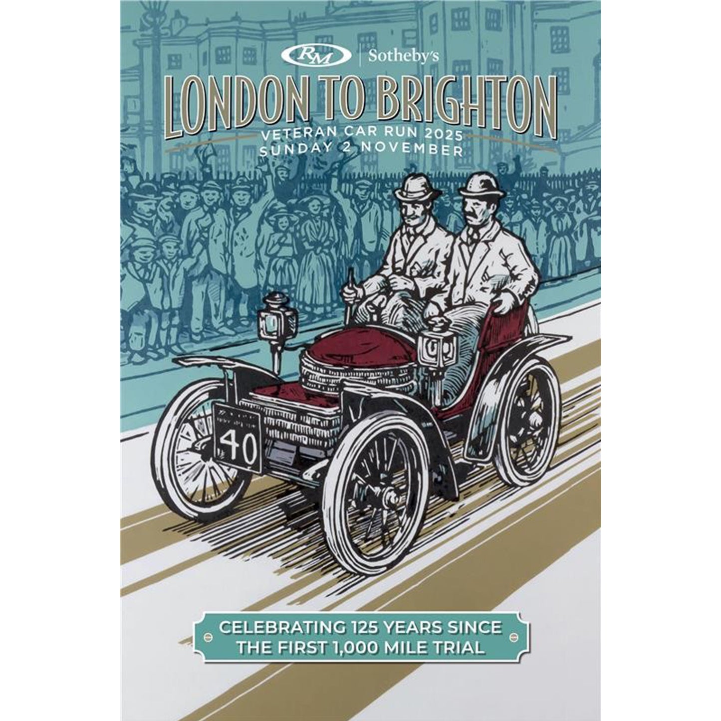 2025 Veteran Car Run Poster