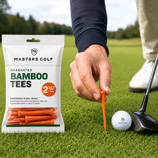 Orange Bamboo Graduated Golf Tees - 2 3/4" (20 tees)