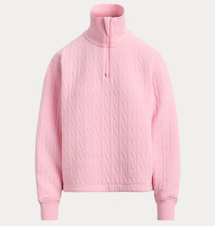 Ralph Lauren RLX Cable-Quilted Quarter-Zip