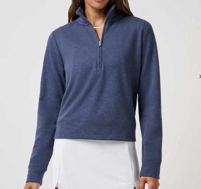 TravisMathew Womens Cloud Half Zip 2.0