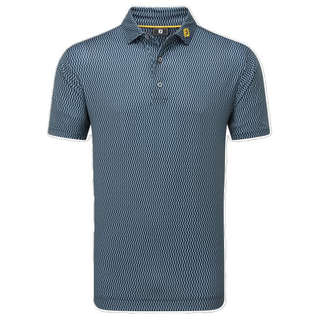 Footjoy Checker Print JCQRD Lisle Polo