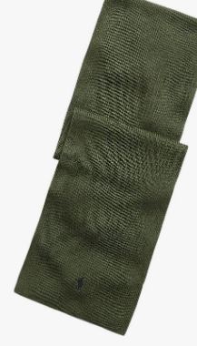 Ralph Lauren Classic Green Scarf