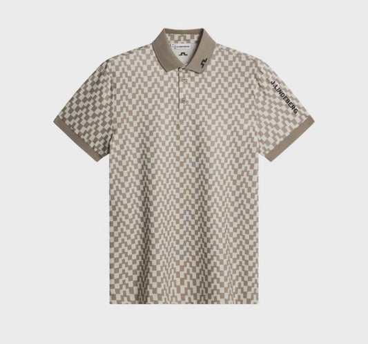 J.LINDEBERG Tour Tech Print Polo