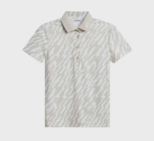 J.LINDEBERG Tour Tech Print Polo Ladies