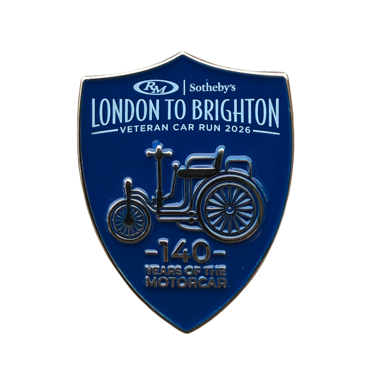 2026 Veteran Car Run Pin Badge