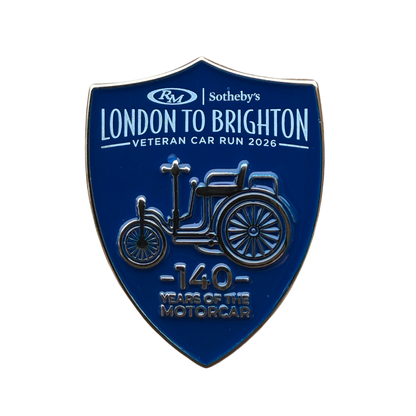 2026 Veteran Car Run Pin Badge