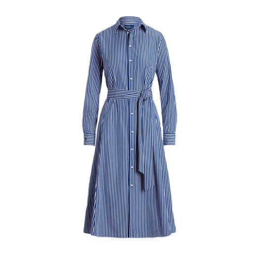 Ralph Lauren Striped Cotton Shirtdress Ashton