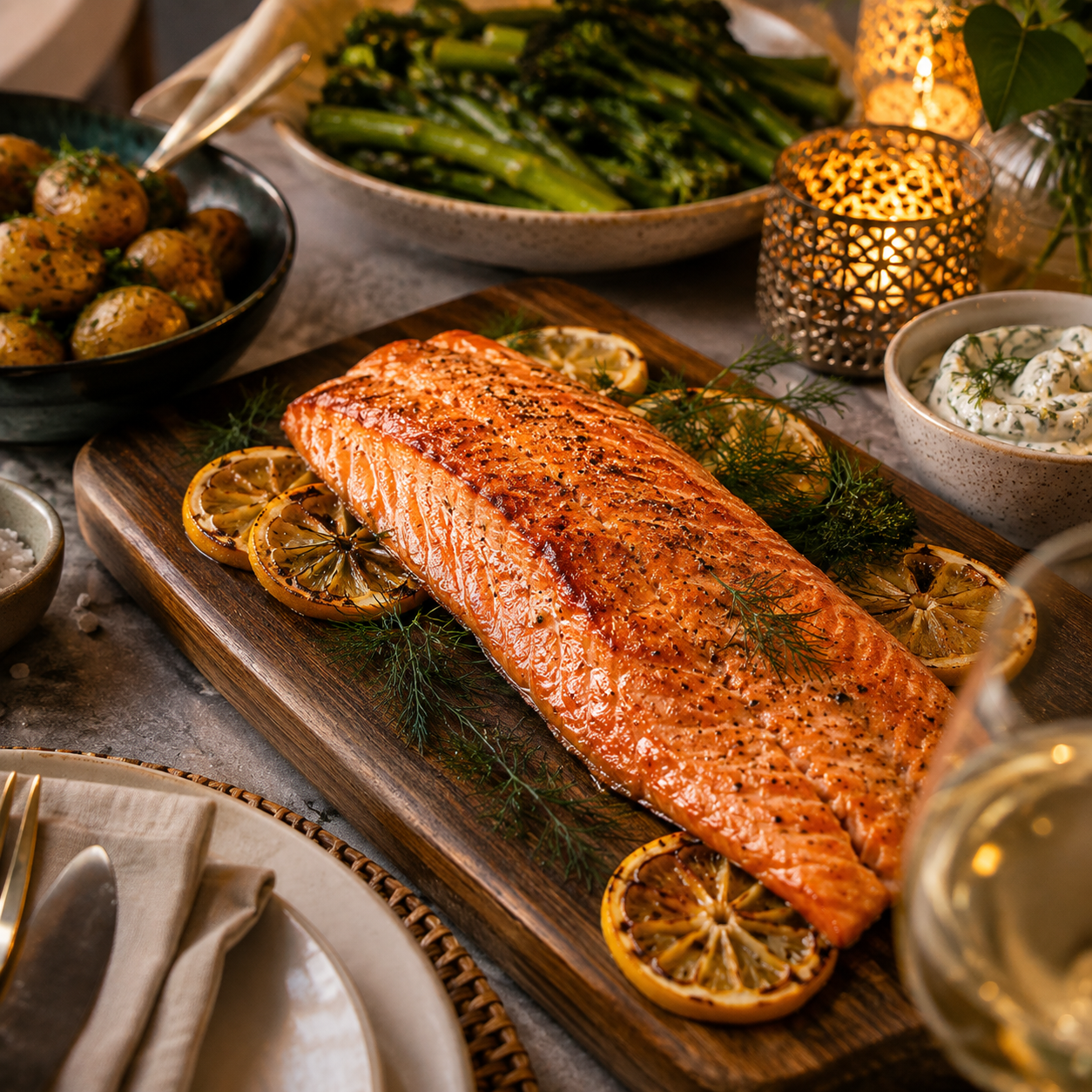 Side of Smoked Salmon (not sliced)