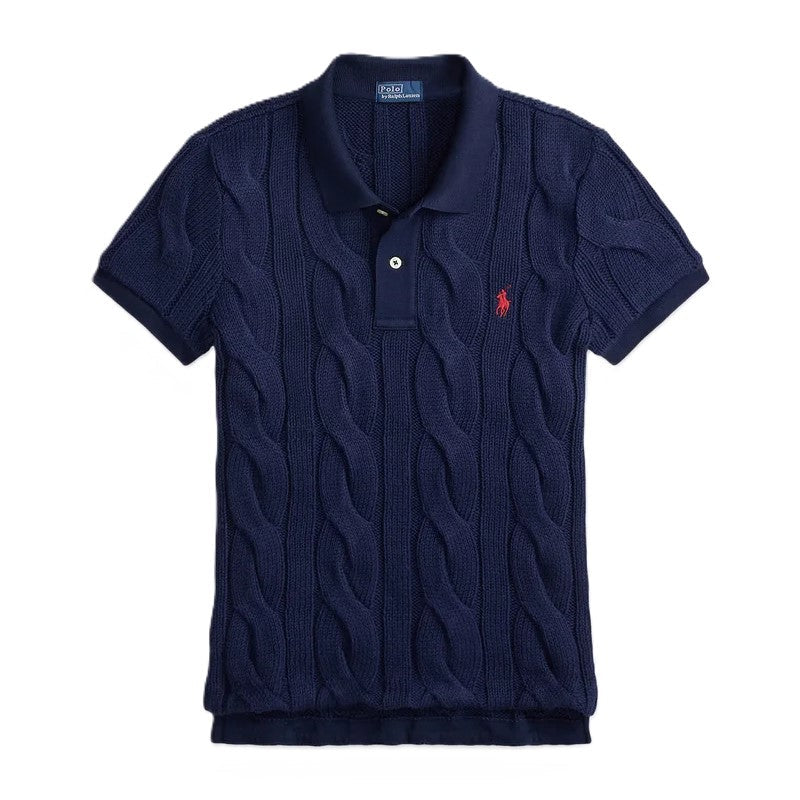 Ralph Lauren Ladies Navy Knit Polo
