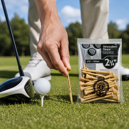 Club Wooden Tee Pack