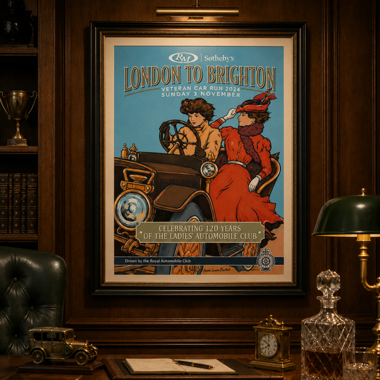 Veteran Car Run Limited Edition Poster 2024