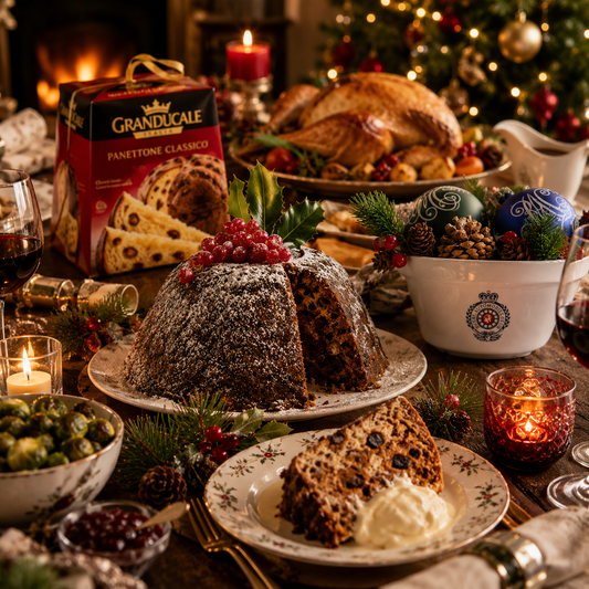 Christmas Pudding with Bowl