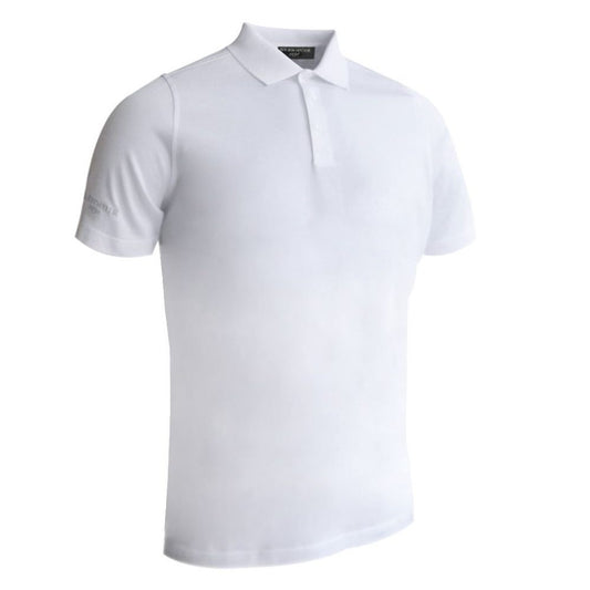 Glenmuir Tarth White Polo Shirt
