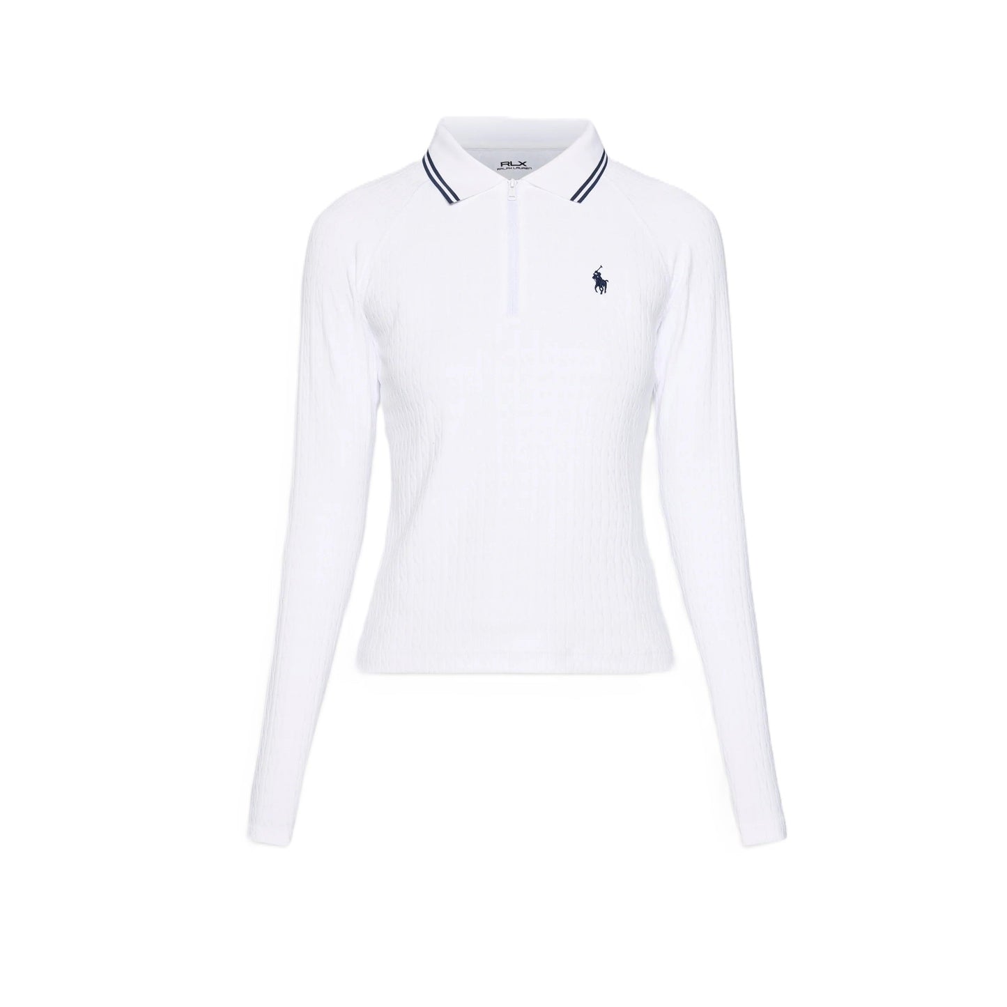 Ralph Lauren Ladies 1/4 Zip polo White