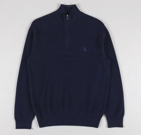 Ralph Lauren Classic Knit 1/4 Zip Jumper
