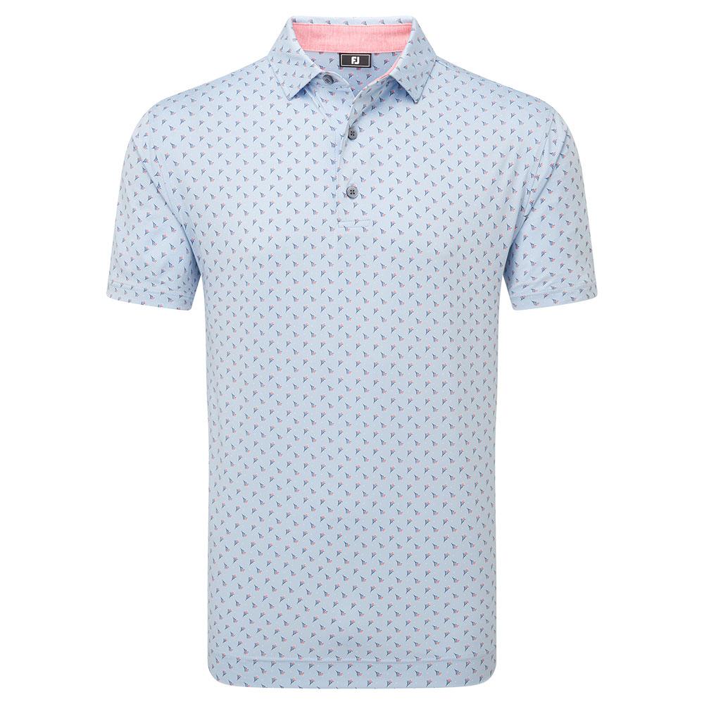 Footjoy Flower Bud Foulard Skyway