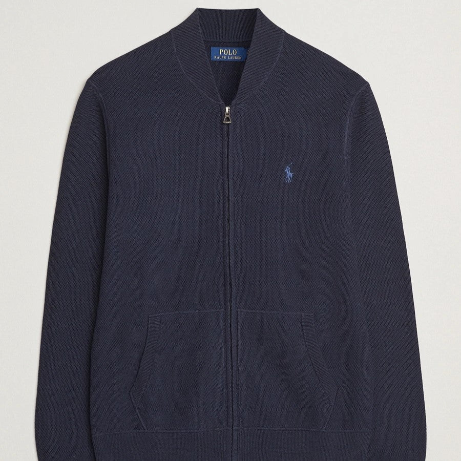 Ralph Lauren Navy Full Zip Pullover