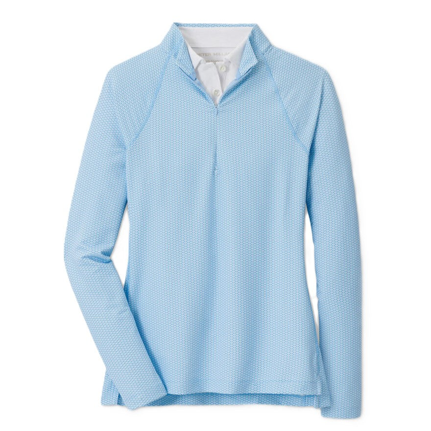 Peter Millar Geo Print Raglan Sleeve Perth