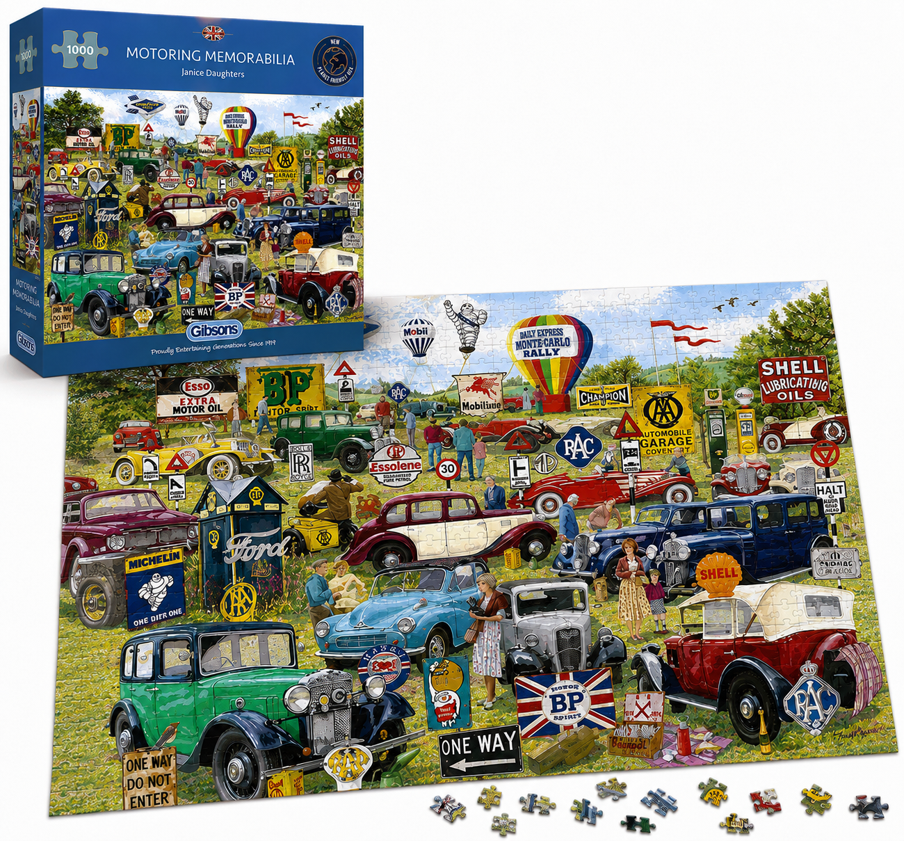 Motoring Memorabilia Jigsaw