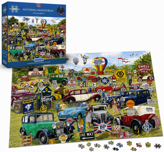 Motoring Memorabilia Jigsaw
