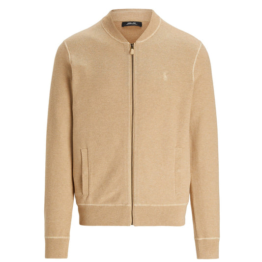 Ralph Lauren Sweater Full Zip Camel