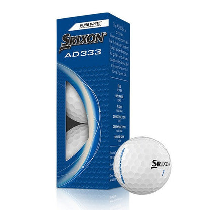 Srixon AD333 Golf Balls - Club Logo
