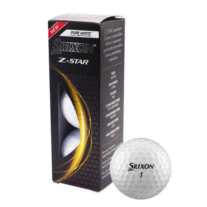 Srixon Z Star Golf Balls - Club Logo
