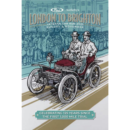 2025 Veteran Car Run Poster