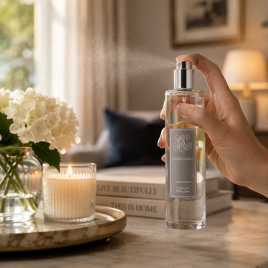 Walled Garden White Tea and Wisteria Room Spray