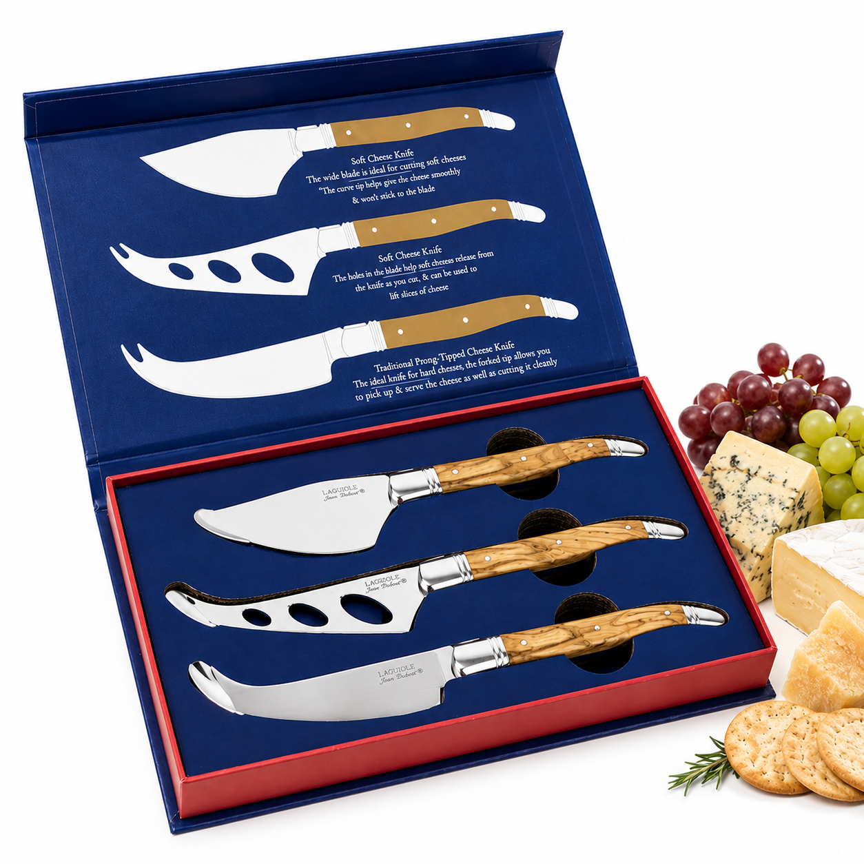 Cheese Knife Set (three knives)