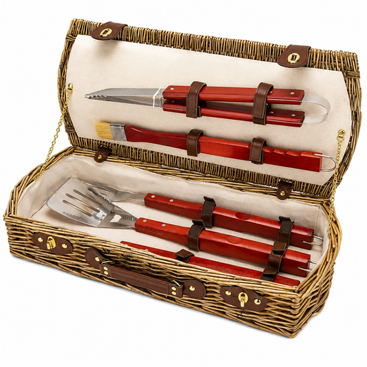 Barbeque Tool Basket Set