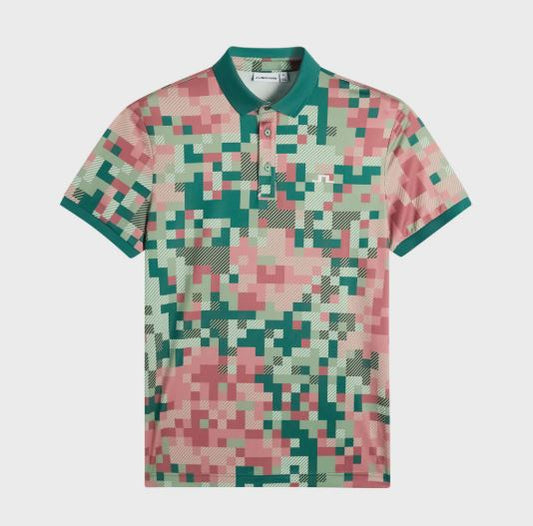J.LINDEBERG Bridger Tour Print Polo
