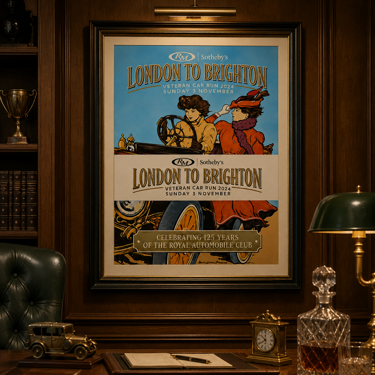 Veteran Car Run Limited Edition Poster 2024