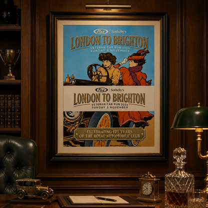 Veteran Car Run Limited Edition Poster 2024
