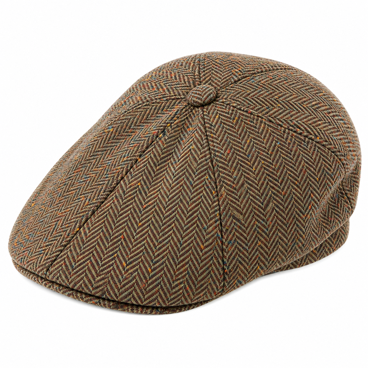 Dent's Tweed Driver's Flat Cap