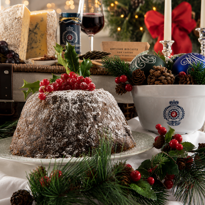Christmas Pudding with Bowl