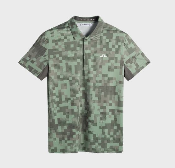 J.LINDEBERG Dario Tour Print Polo