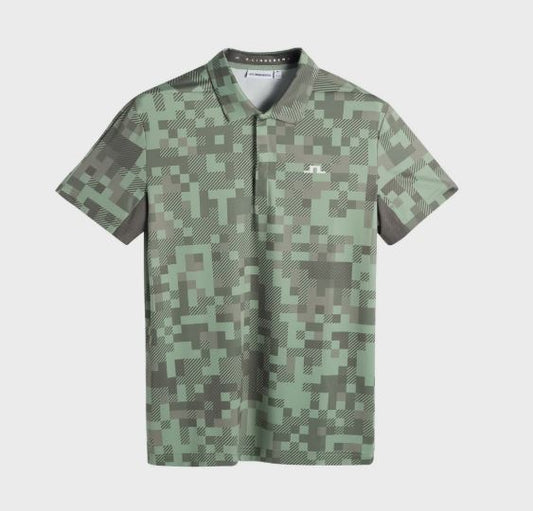 J.LINDEBERG Dario Tour Print Polo