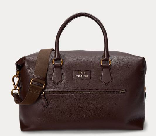 Ralph Lauren Pebbled Leather Duffel