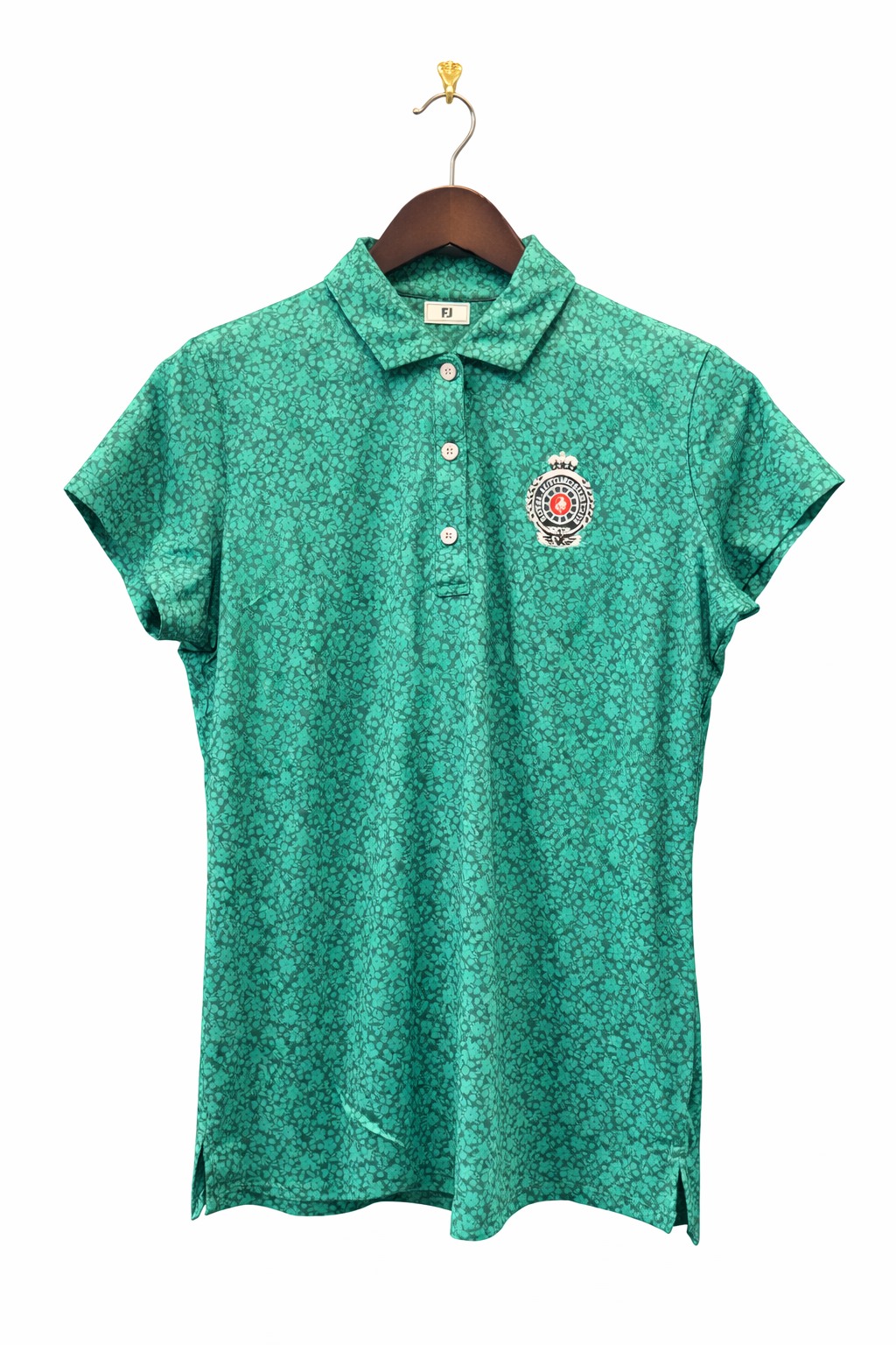 Footjoy Painted Floral Cap Sleeve Lisle
