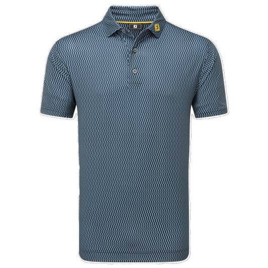 Footjoy Checker Print JCQRD Lisle Polo