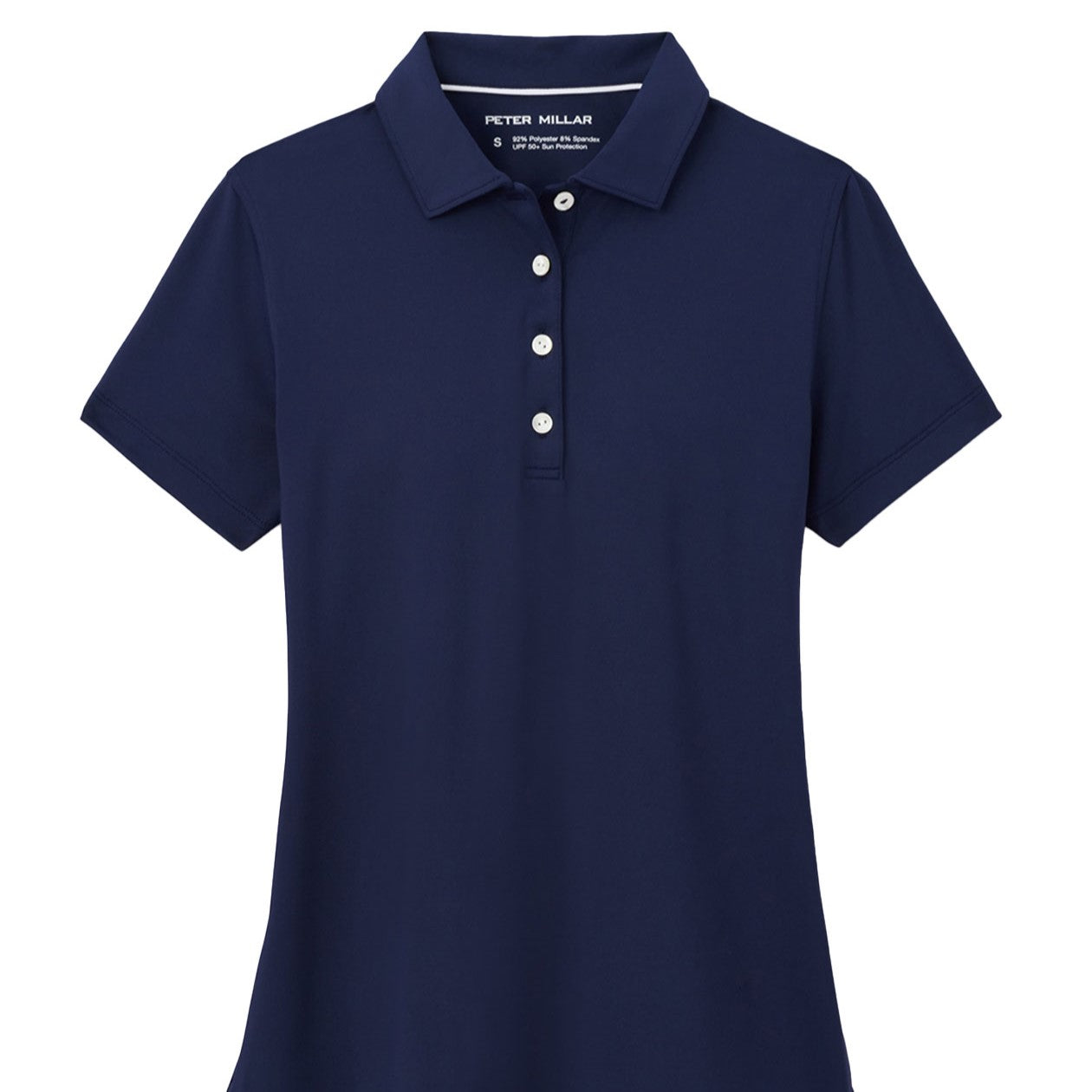 Peter Millar Short Sleeve Button Polo