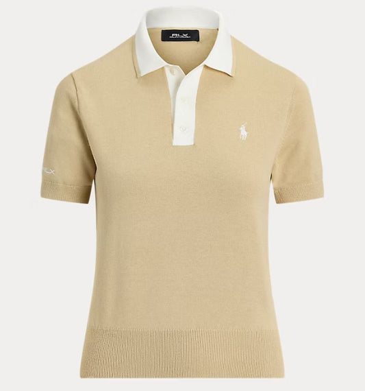 Ralph Lauren RLX Cotton-Blend Polo-Collar Jumper
