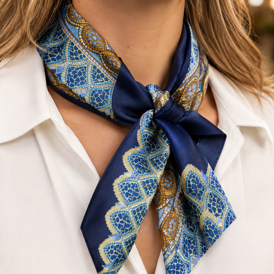 Silk Twilly Scarf by Jag Sihra X RAC