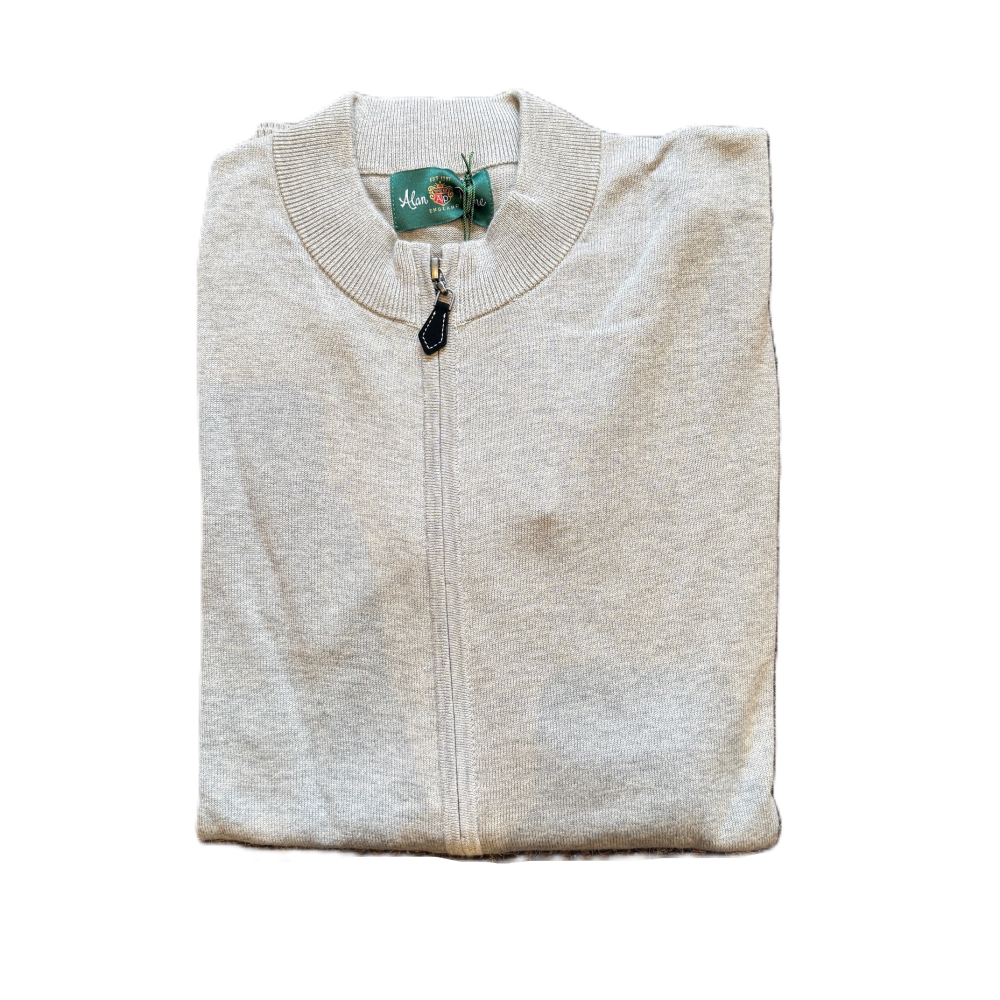 Rocombe Long Sleeve Zip with Mock Neck & Pockets