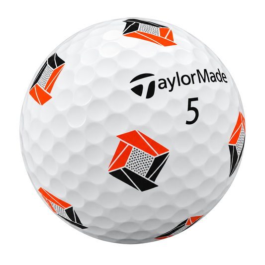 TaylorMade TP5 PIX Golf Balls - Club Logo