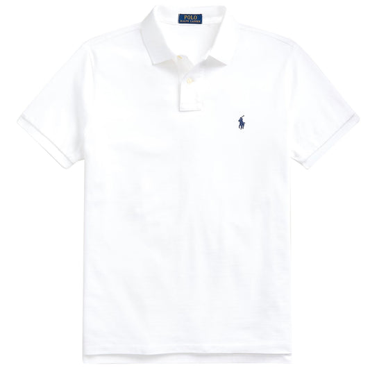 Ralph Lauren Mesh Polo White